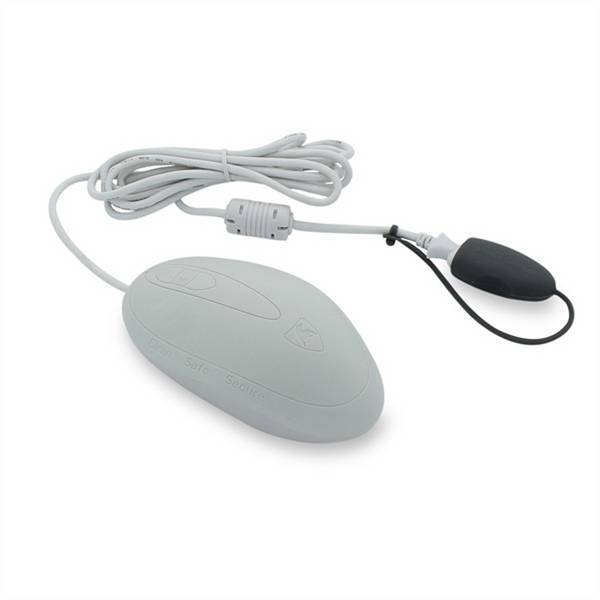 Sealshield SEAL SHIELD Scroll Wheel Mouse white SSW optická myš, přenos USB, 5 tlačítko, 800 dpi, bílá