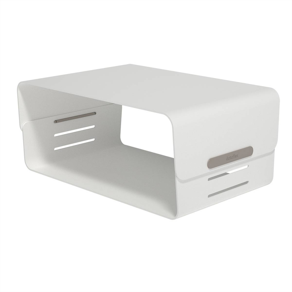 Dataflex Addit Bento® podstavec pod PC monitor 1 Displej: (s) bílá nastavitelná výška-0