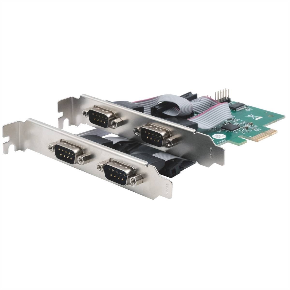 Exsys EXSYS - EX-46014 4S Seriell RS-232 PCIe Karte - PCI-Express karta PCI-Express-0