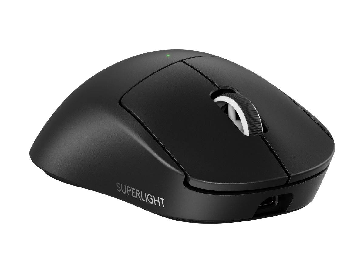 Logitech Logitech G PRO X SUPERLIGHT 2 DEX - Maus - ergonomisch optická myš, přenos bezdrátový, 5 tlačítko, 44000 dpi, č-3