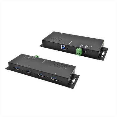 Exsys USB-Hub  USB Hub černá