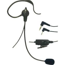 Headset s mikrofonem s husím krkem