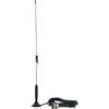 CB anténa s magnetickým podstavcem Ministar 27, typ 1/4, výška: 31 cm, 25 W SSB, 10 W FM, 27 MHz
