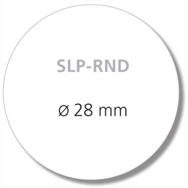 Seiko Instruments SLP-RND Adresní nálepky Ø 28 mm papír bílá 1 ks přemístitelné termální tiskárna s přímým tiskem