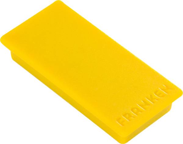 Franken magnet FRANKEN - Magnet - rechteckig - 2.3 x 5 cm - Gelb (Packung mit 10) (d x š) 23 mm x 50 mm obdélníkový žlut-1