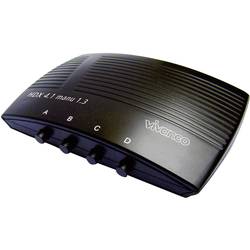 Prepínač HDMI Vivanco 25350 25350, 4 porty