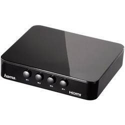 HDMI switch, Hama G410, 4portový, 1920 x 1080 pix, černá