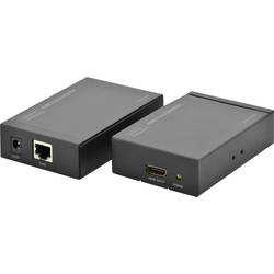 HDMI extender (prodlužovač) přes síť, až do 50 m, Digitus