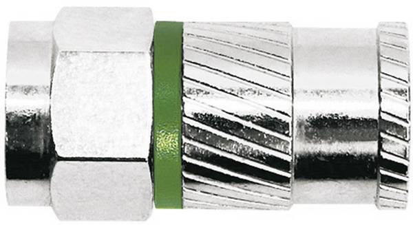 F zástrčka s aretací   Průměr lanka: 6.8 mm