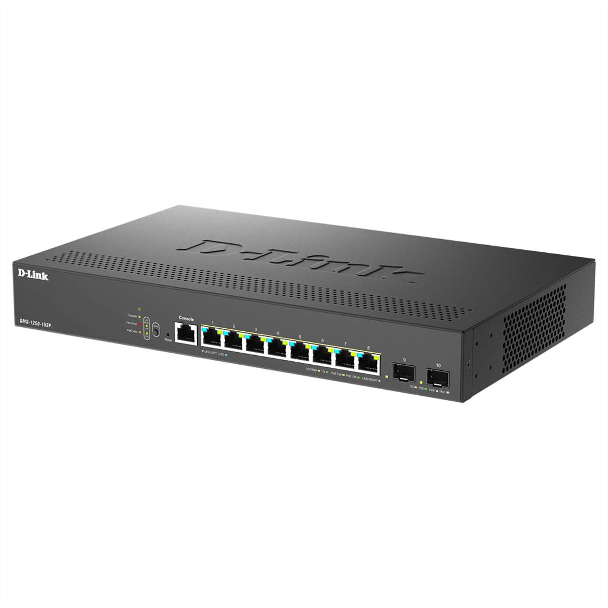 D-Link DMS-1250-10SP/E DLink Deutschland síťový switch 2.5 GBit/s-0
