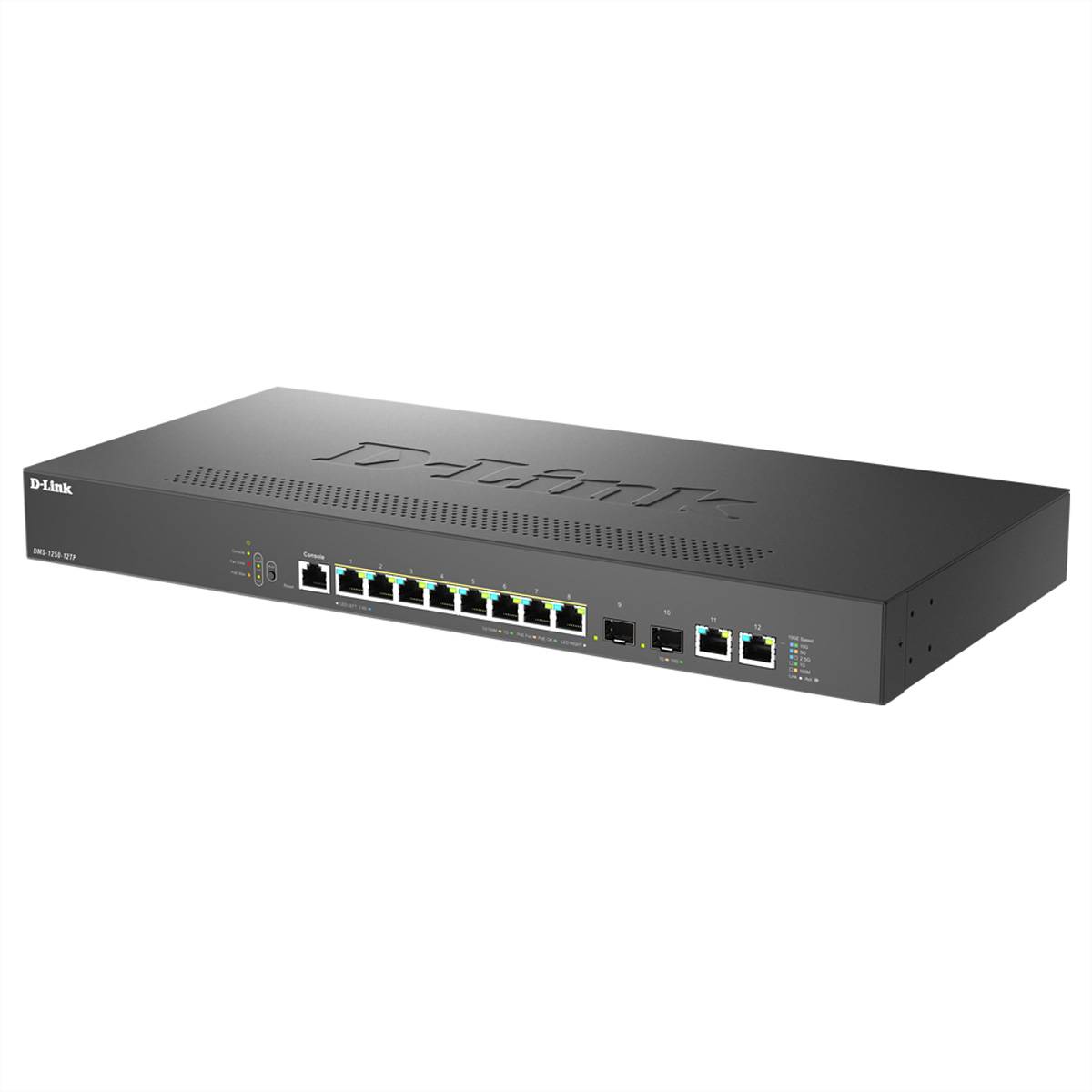 D-Link DMS-1250-12TP/E DLink Deutschland síťový switch-0