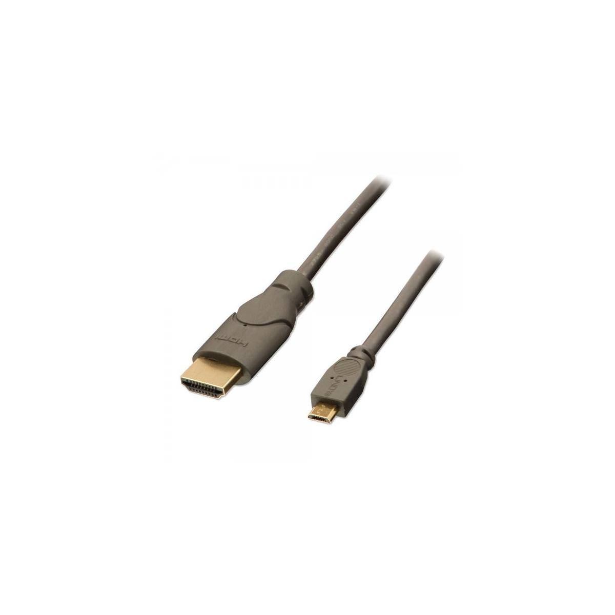 LINDY pro mobilní telefon kabel [1x micro USB 2.0 zástrčka B - 1x HDMI zástrčka] 0.50 m-9