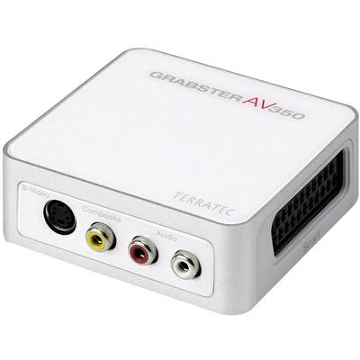   Terratec  Grabster AV350MX    USB převodník videa z analogového do digitálního záznamu  vč. software pro zpracování vi