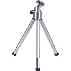 Mini statív Hama 62004009, 1/4", min./max.výška 14 - 21 cm, strieborná