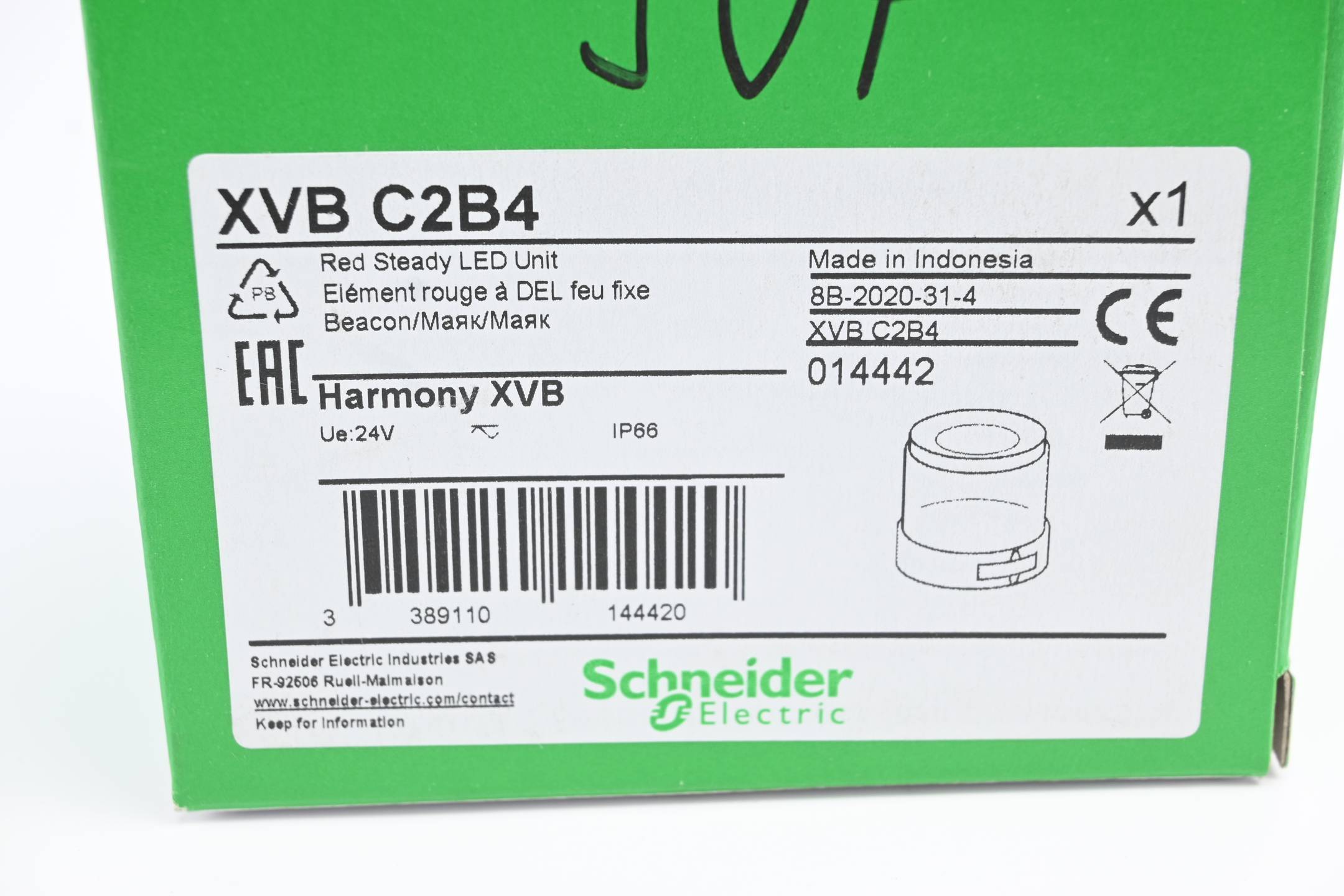 Schneider Electric modul signalizačního sloupku XVBC2B4 XVBC2B4 červená 1 ks-2