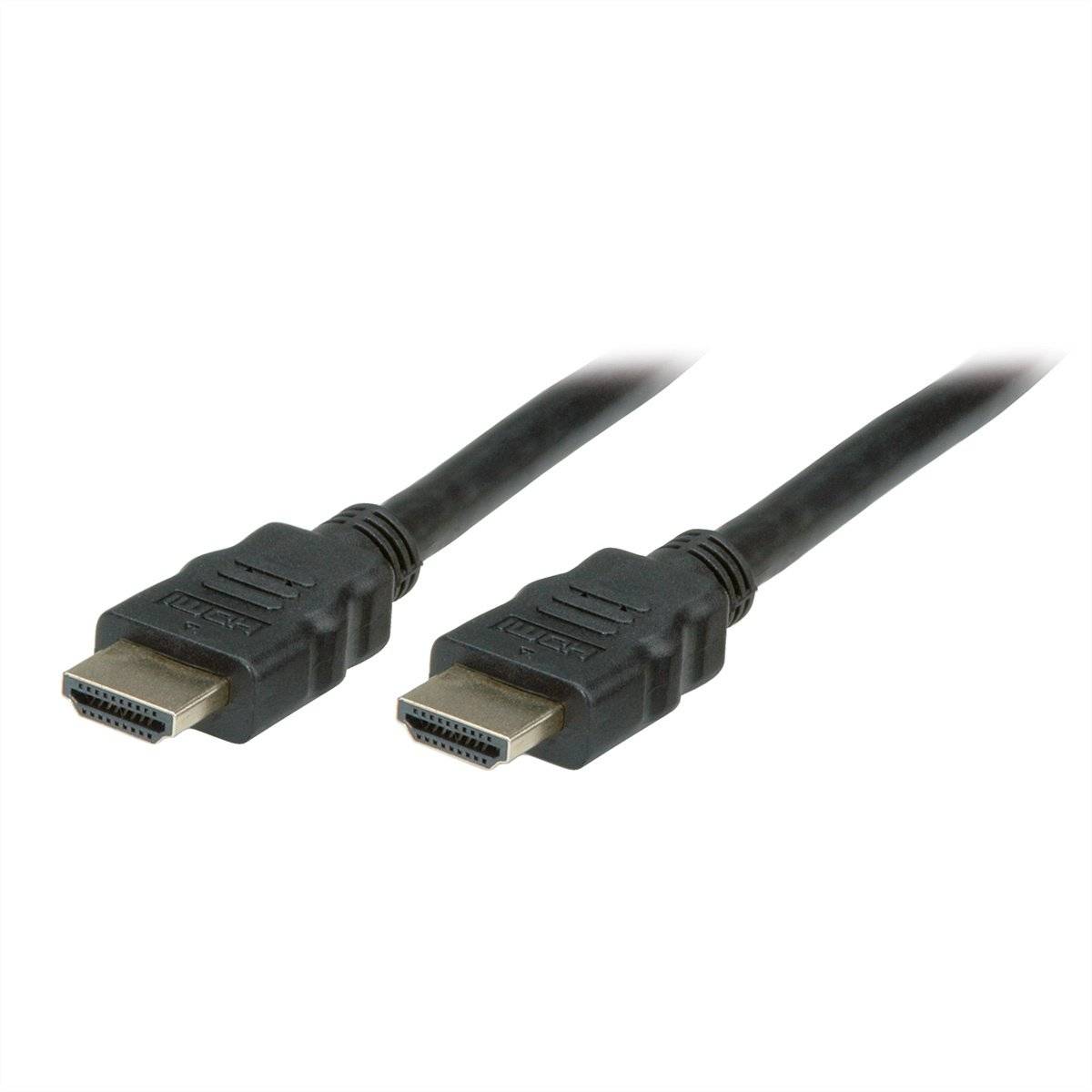 Secomp HDMI kabel Zástrčka HDMI-A, Zástrčka HDMI-A 5.00 m černá S3703 4K UHD HDMI kabel-0