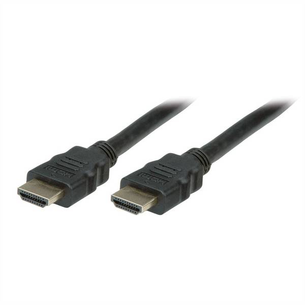 Secomp HDMI kabel Zástrčka HDMI-A, Zástrčka HDMI-A 5.00 m černá S3703 4K UHD HDMI kabel