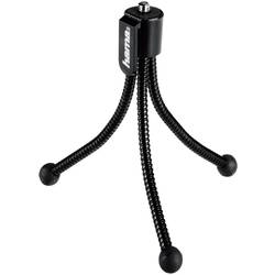 Mini statív Hama "Flexi" M, 1/4", min./max.výška 7 - 10 cm, čierna