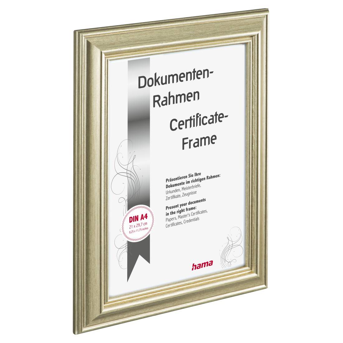 Hama 00175805 vyměnitelný fotorámeček Formát papíru: 20 x 15 cm (š x v x h) 24.6 x 33.6 x 1.3 cm zlatá-3