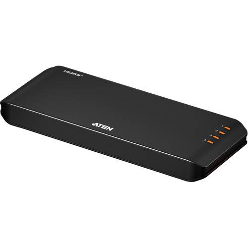 ATEN ATEN VS4814 4-Port True 4K HDMI Splitter HDMI přepínač možnost 3D přehrávání, s HD audio porty, LED ukazatel-0
