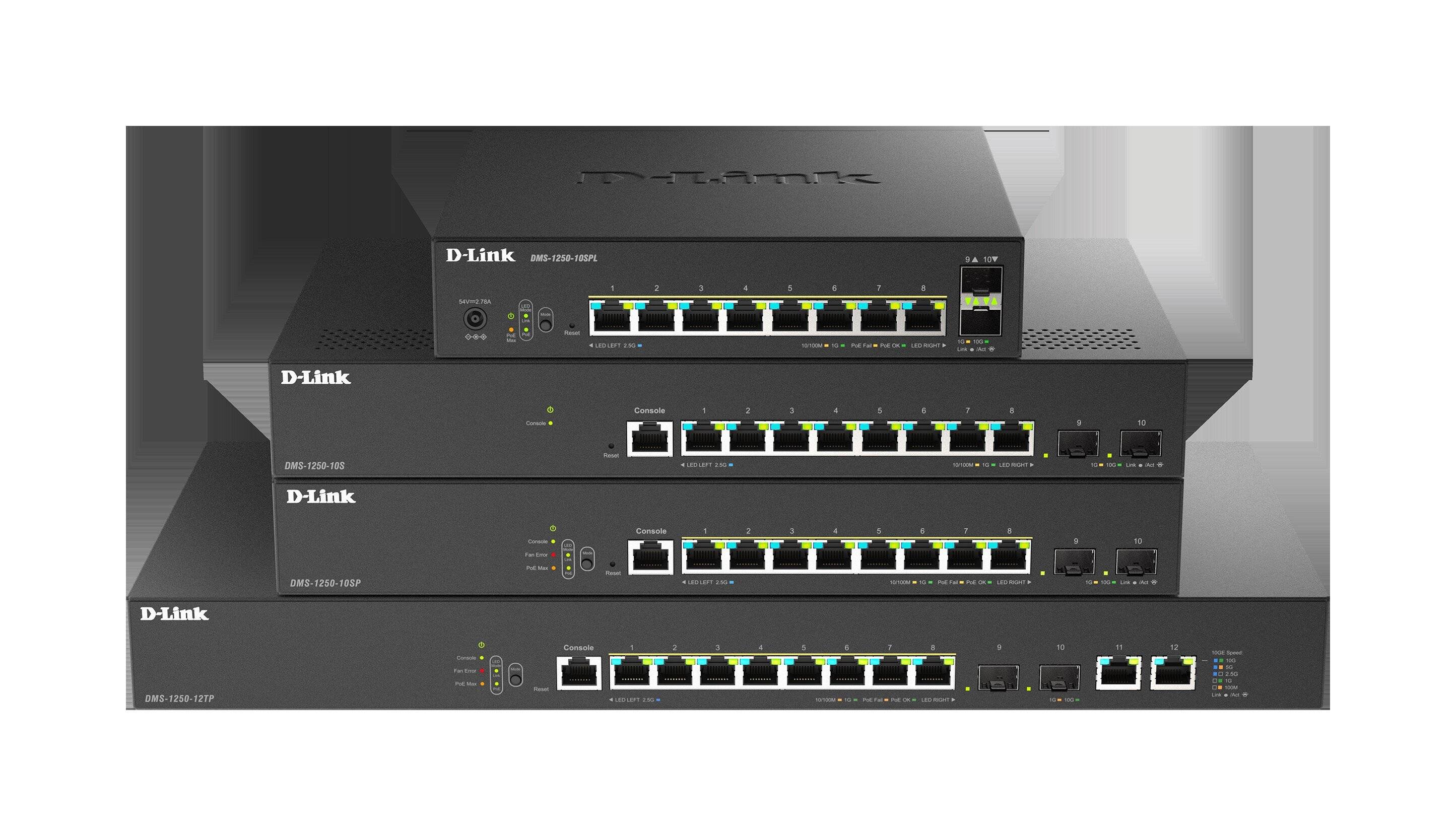 D-Link DMS-1250-12TP/E DLink Deutschland síťový switch-3