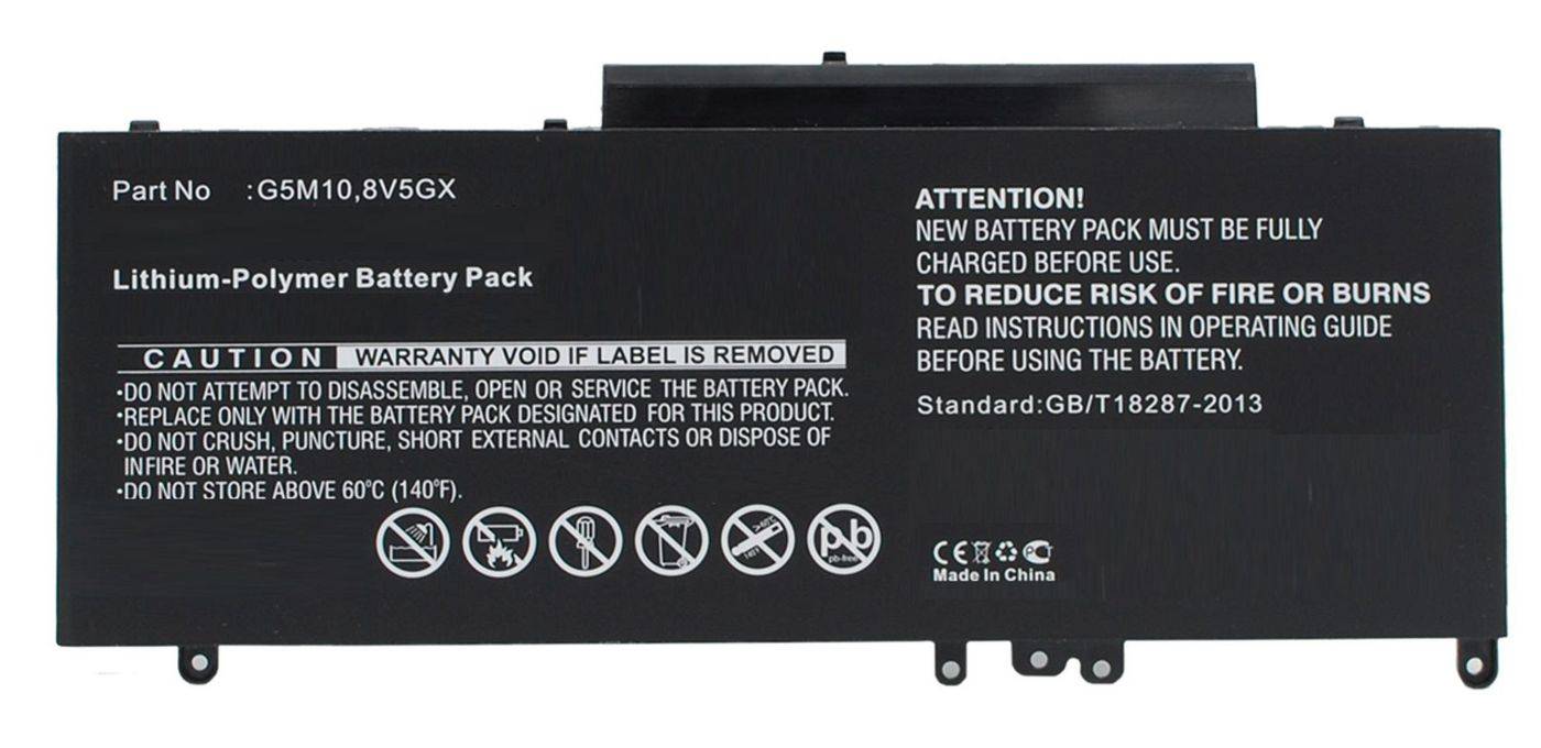 CoreParts Náhradní akumulátor MBXDE-BA0173 7.4 V Dell-0