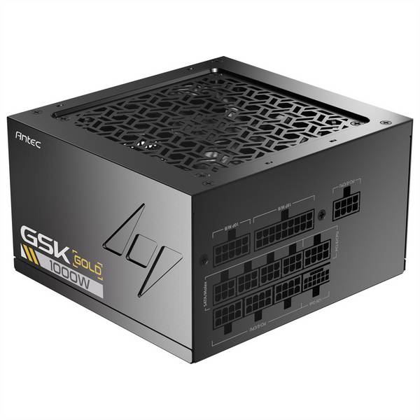 Antec ANTEC GSK 1000 ATX3.1 1000 W Vollmodular síťový adaptér / napájení  1000 W ATX 80 PLUS® Gold
