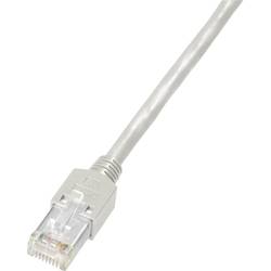 Sieťový prepojovací kábel RJ45 Dätwyler CAT 5e, S/UTP, 20.00 m, sivá