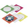 Barevné papírové obaly pro CD/DVD, 50 ks