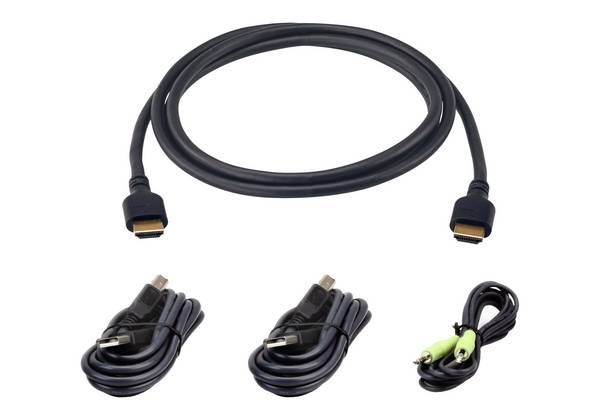 ATEN KVM adaptér  1.8 m černá