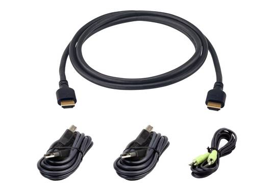 ATEN KVM adaptér  1.8 m černá