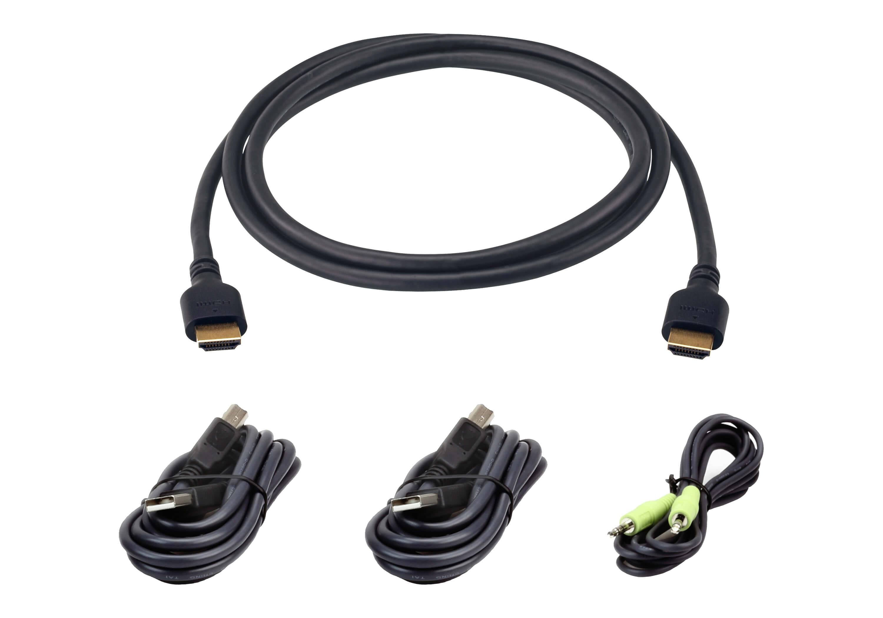 ATEN KVM adaptér 1.8 m černá-0