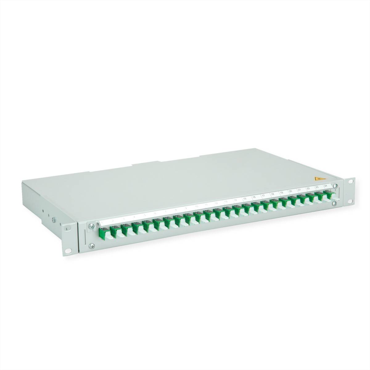 Telegärtner TELEGÄRTNER BASIS V LWL-Panel mit Kupplu Skleněná vlákna 1 U šedá-1