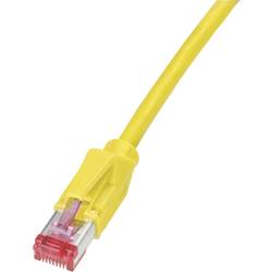 Sieťový prepojovací kábel RJ45 Dätwyler K8708GE.3, CAT 6, S/FTP, 3.00 m, žltá