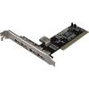 PCI kontrolná karta USB 2.0 LogiLink USB 2.0 4 + 1 Port PCI WL0006, 4+1 port
