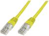 Digitus DK-1511-005/Y RJ45 síťové kabely, propojovací kabely CAT 5e U/UTP 0.50 m žlutá 1 ks