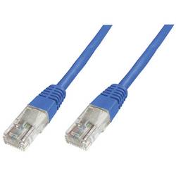 Digitus DK-1511-100/B RJ45 síťové kabely, propojovací kabely CAT 5e U/UTP 10.00 m modrá 1 ks