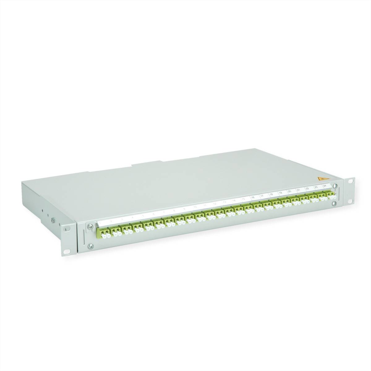 Telegärtner TELEGÄRTNER BASIS V LWL-Panel mit Kupplu Skleněná vlákna 1 U šedá-1
