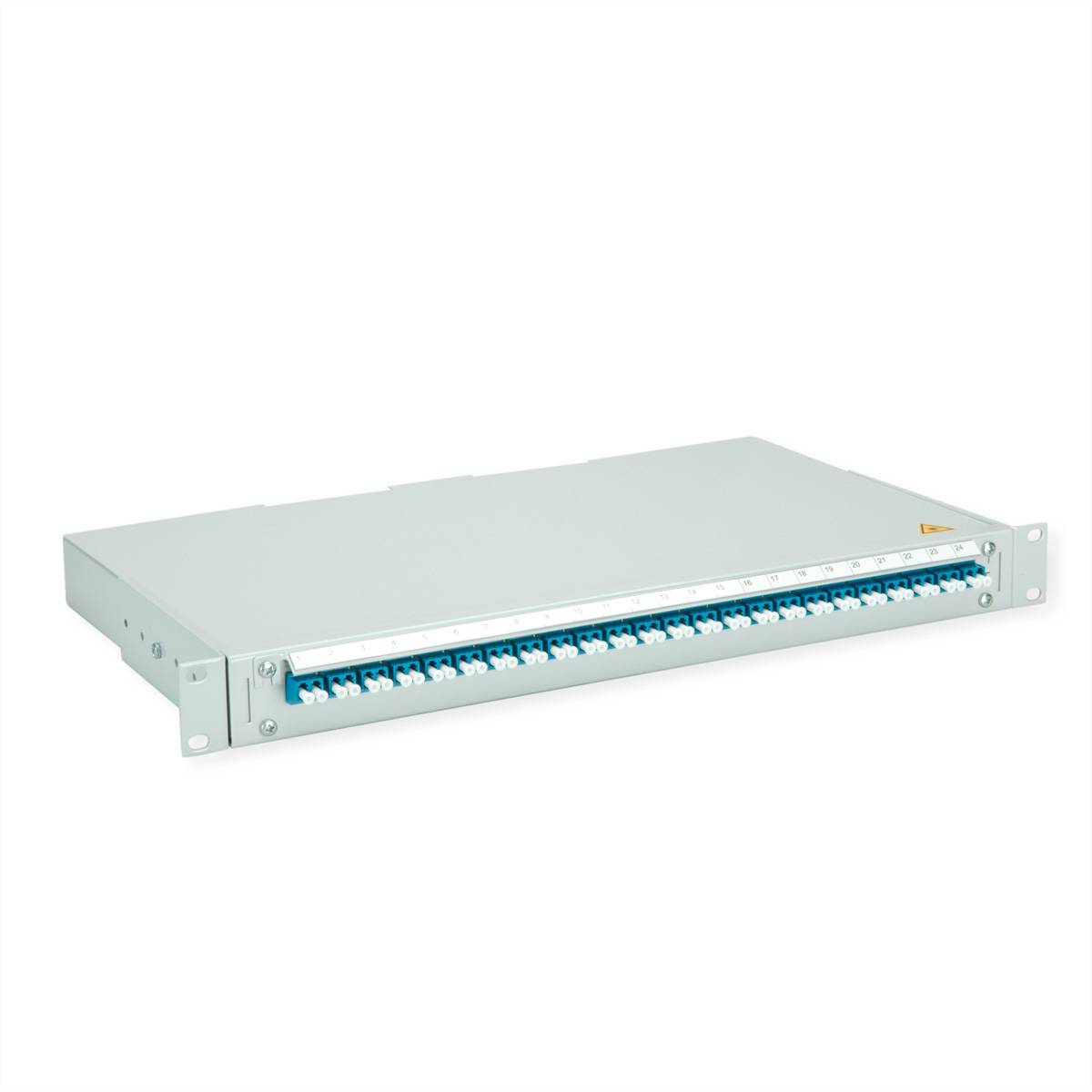 Telegärtner TELEGÄRTNER BASIS V LWL-Panel mit Kupplu Skleněná vlákna 1 U šedá-2