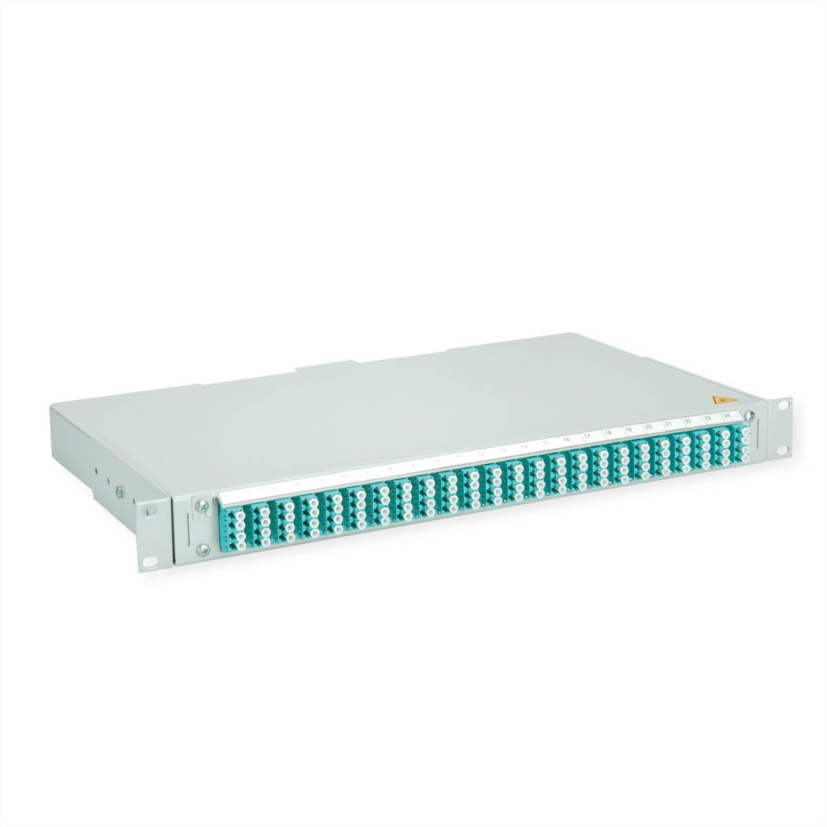 Telegärtner TELEGÄRTNER BASIS V LWL-Panel mit Kupplu Skleněná vlákna 1 U šedá-1