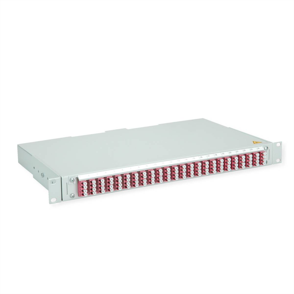 Telegärtner TELEGÄRTNER BASIS V LWL-Panel mit Kupplu Skleněná vlákna 1 U šedá-1