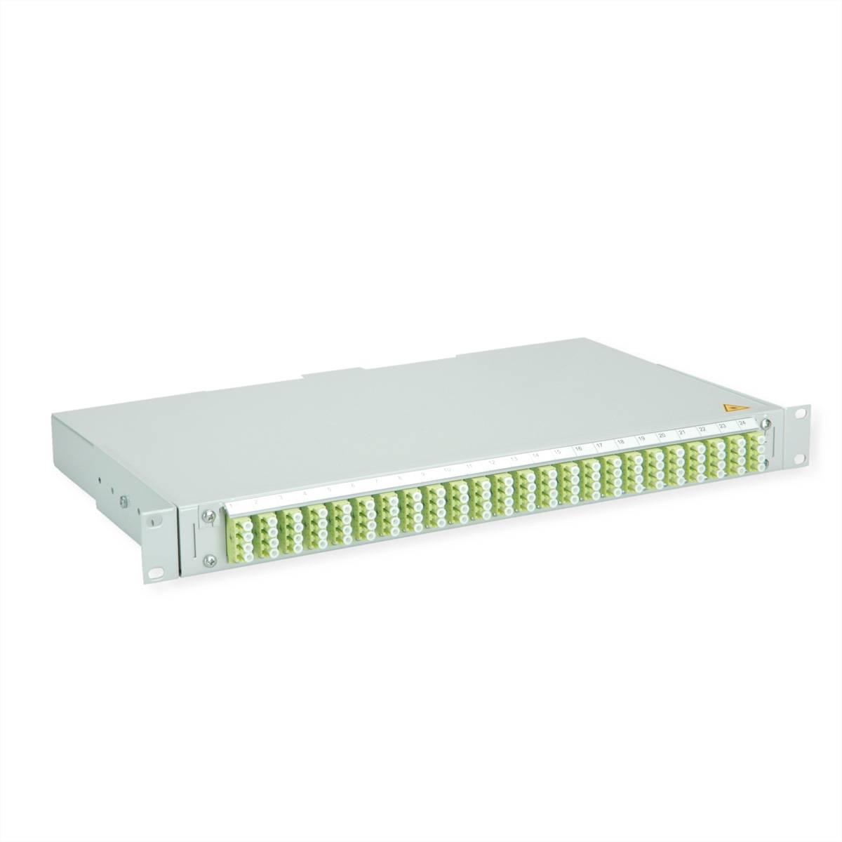 Telegärtner TELEGÄRTNER BASIS V LWL-Panel mit Kupplu Skleněná vlákna 1 U šedá-2