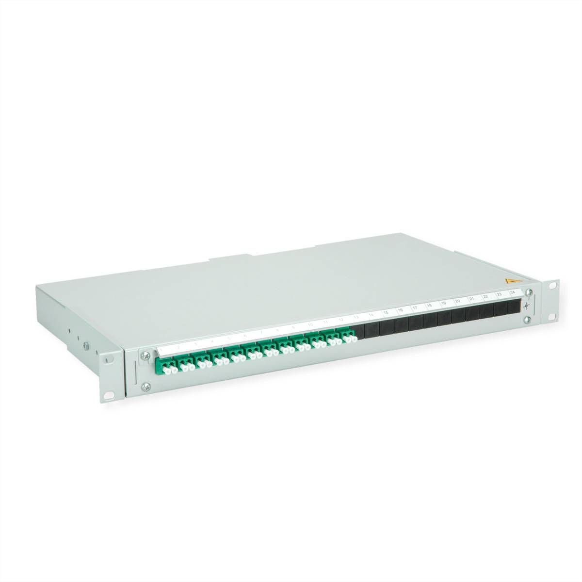 Telegärtner TELEGÄRTNER BASIS V LWL-Panel mit Kupplu Skleněná vlákna 1 U šedá-1