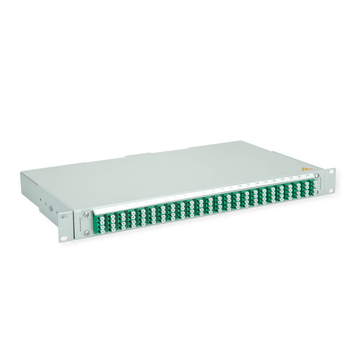 Telegärtner TELEGÄRTNER BASIS V LWL-Panel mit Kupplu Skleněná vlákna 1 U šedá-1
