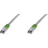 Patch kabel CAT 5e F/UTP RJ 45, vidlice ⇔ vidlice, 5 m, šedý