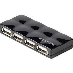 USB 2.0 hub Belkin F5U701CWBLK, 7 portů, čierna