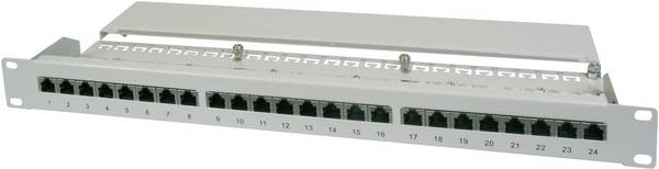 Digitus DN-91524S 24 portů síťový patch panel 483 mm (19") CAT 5e 1 U  osazený