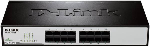 D-Link DES-1016D DES-1016D síťový switch 16 portů 100 MBit/s
