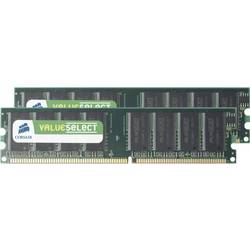 Operační paměť do PC Corsair, VS2GBKIT400C3, DDR-RAM, 400 MHz, 2x 1 GB