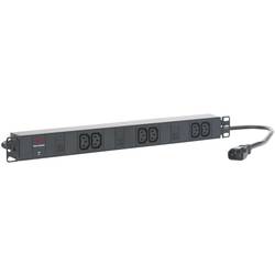 Zásuvková lišta pro datové skříně AEG Power Solutions PDU 10-1, velikost racku (HE) 1 U, 19 "